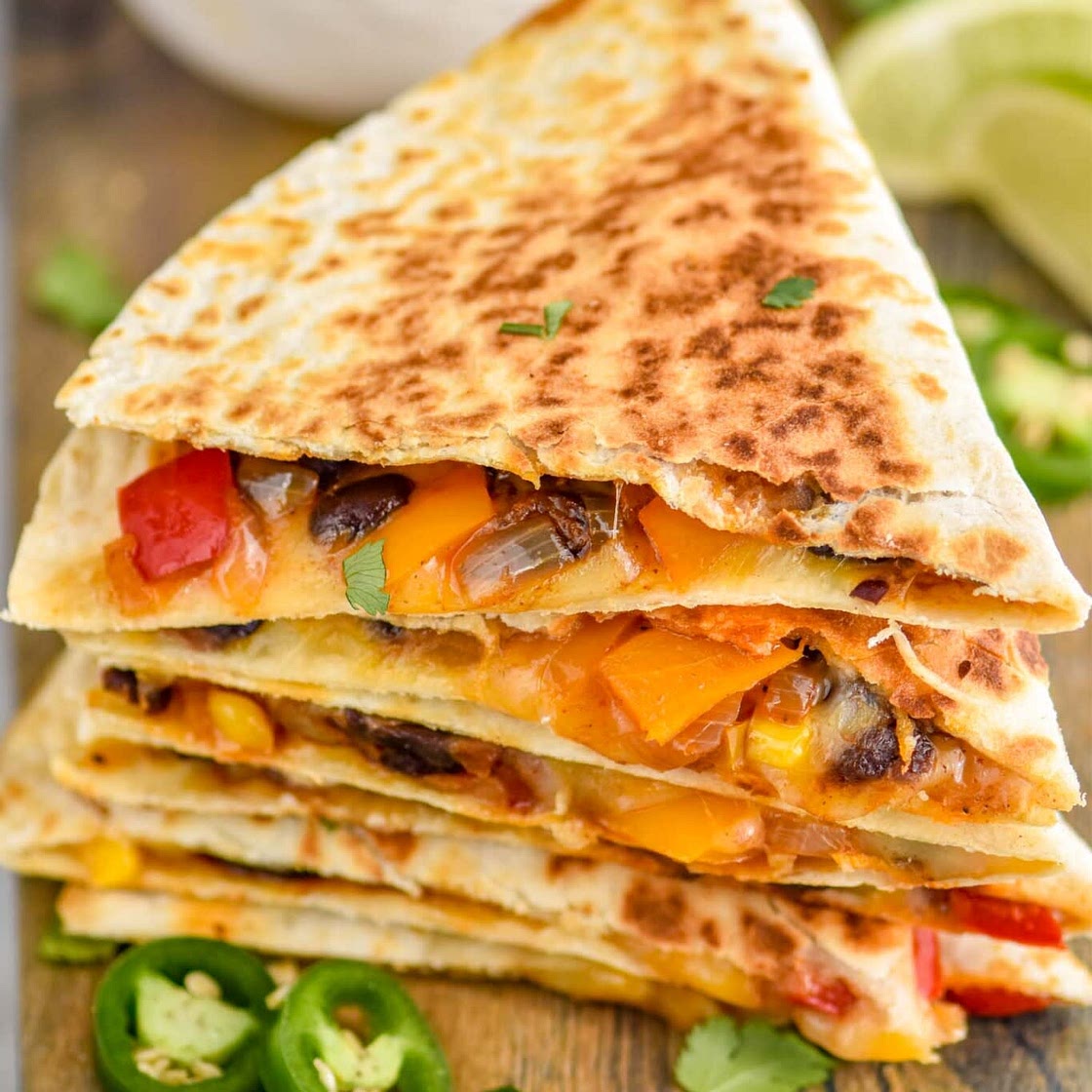 Instant Pot Veggie Quesadillas