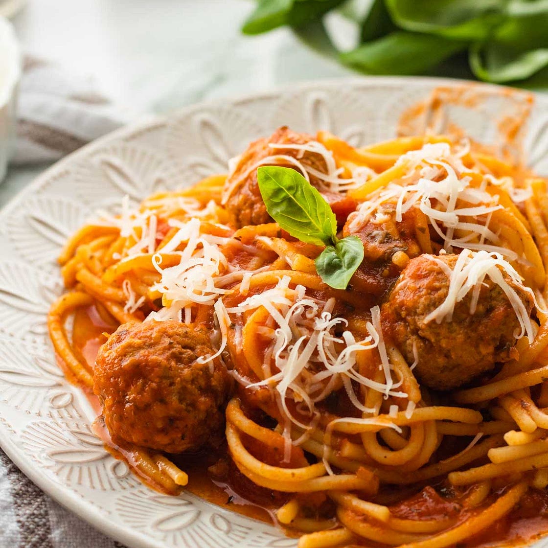 Instant Pot Spaghetti and Meatballs