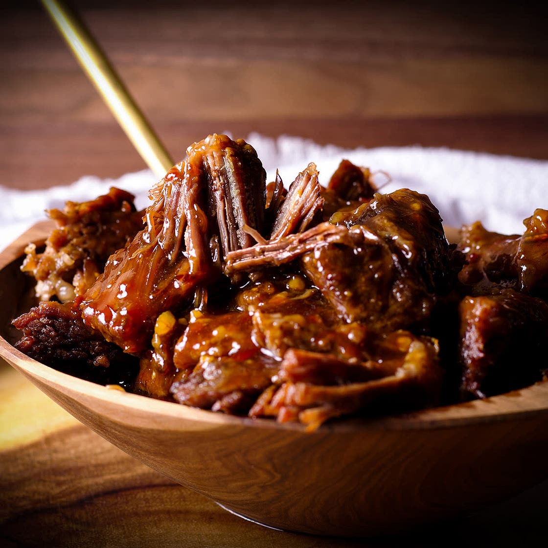 Nick's asian slow-cooked beef short rib