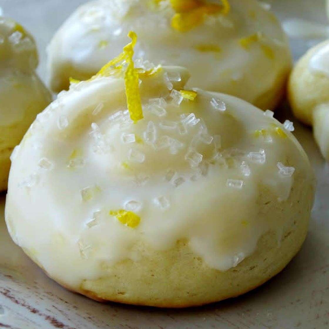 Italian Lemon Knot Cookies