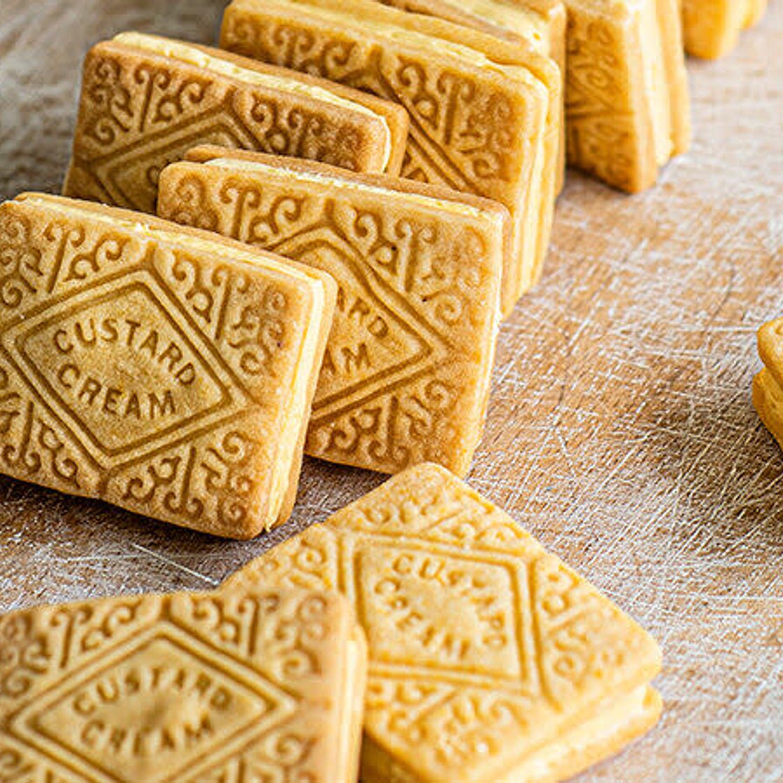 Prue Leith's Custard Creams