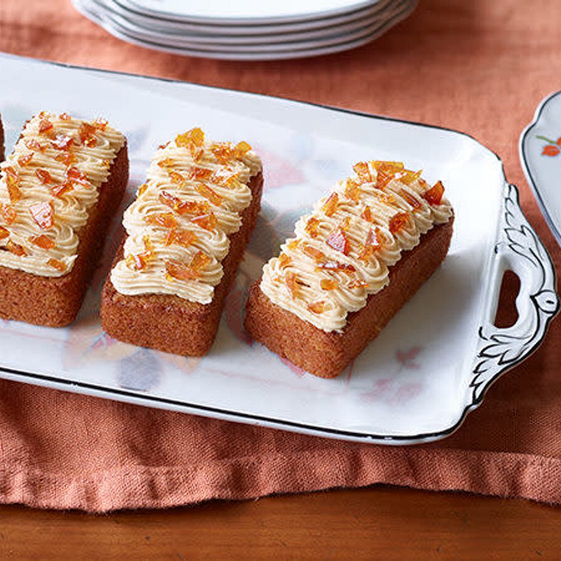 Prue Leith's Coffee and Walnut Financiers