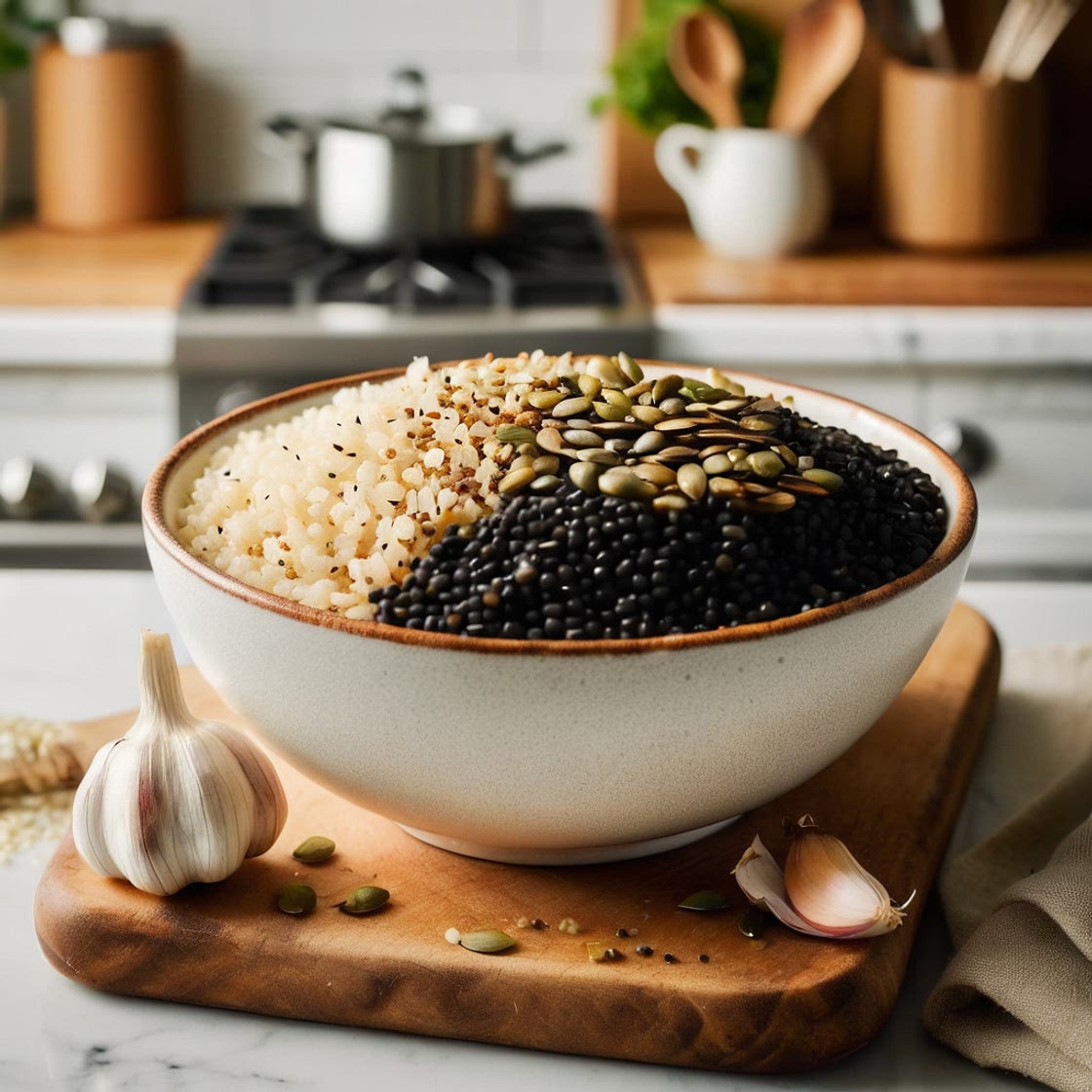 Fortifying Millet & Lentil Bowl