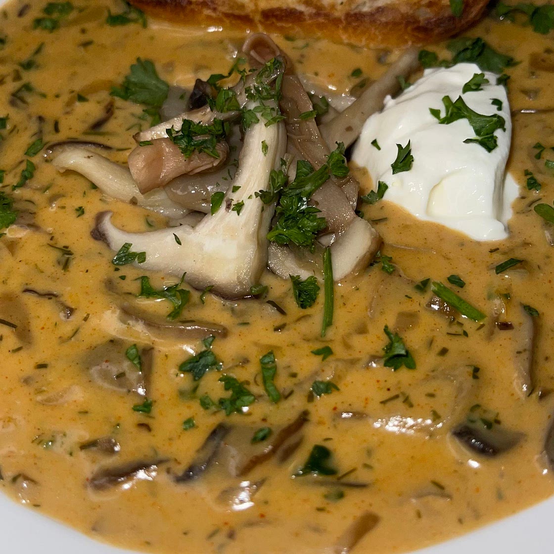Hungarian Mushroom Soup 