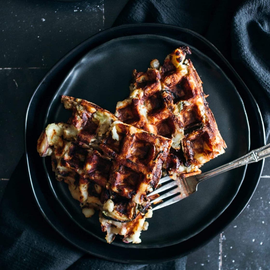 Vegan Potato Waffles