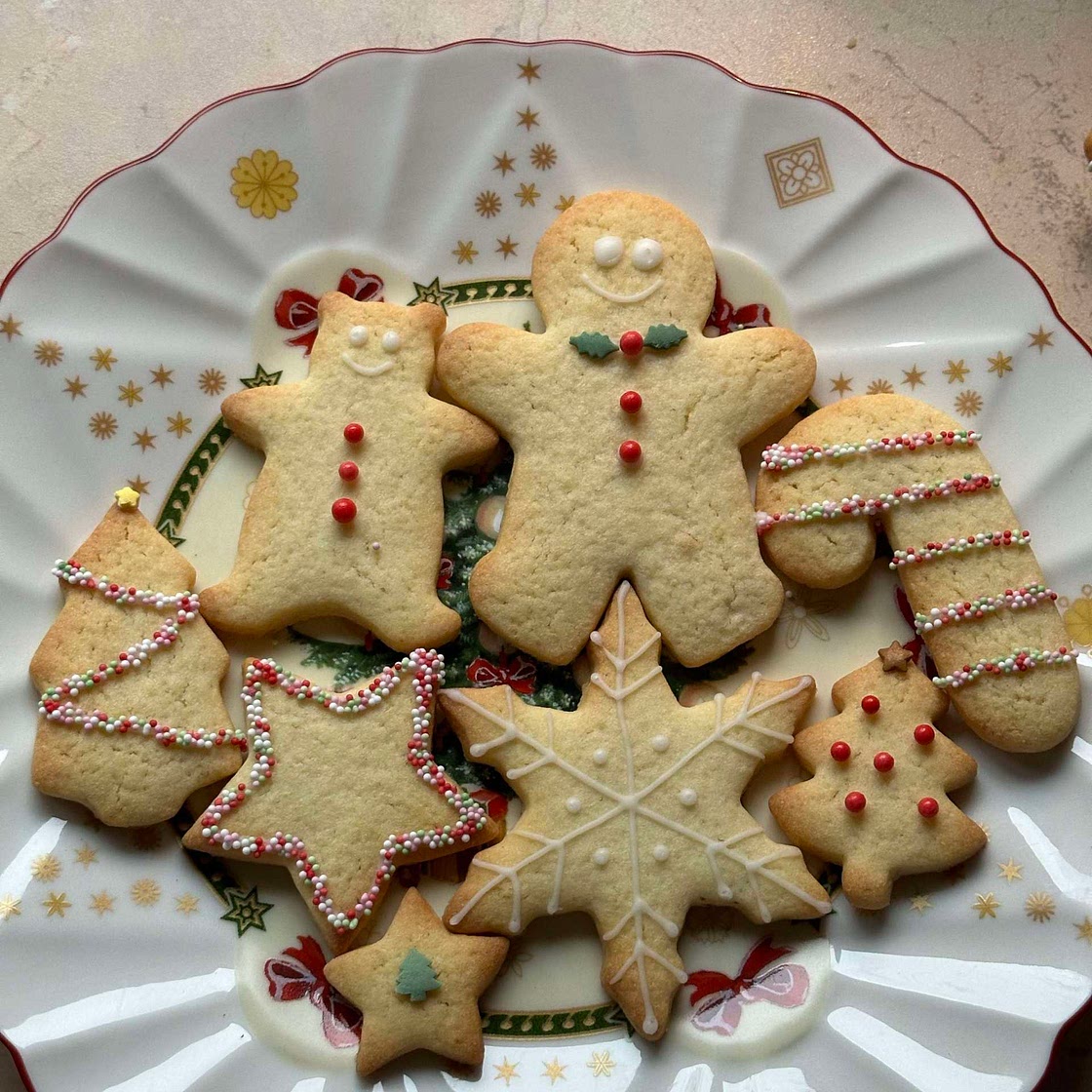 Christmas sugar cookies
