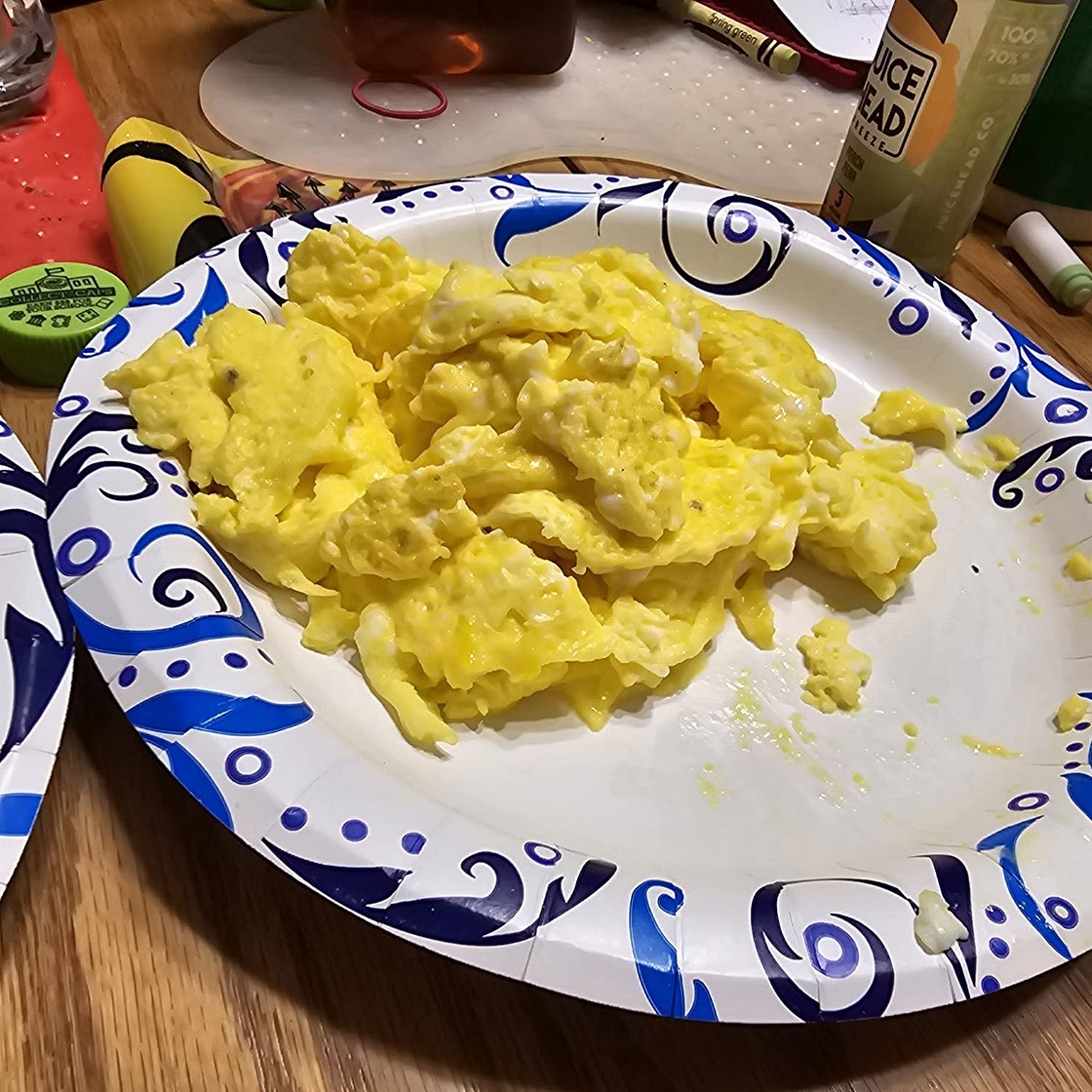 Scrambled eggs