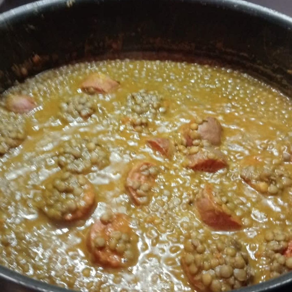 Lentejas de la Yaya