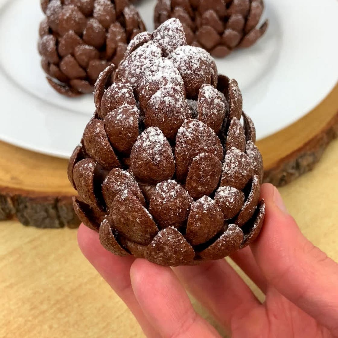 CHOCOLATE PINE CONES