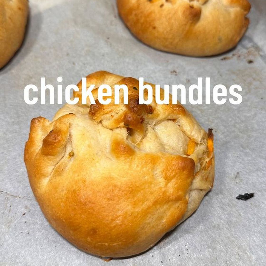 Chicken bundles are an easy weeknight meal that’s kid friendly a