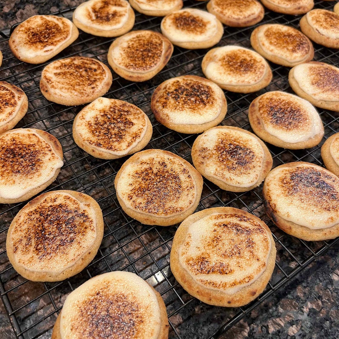 Creme Brûlée Sugar Cookies