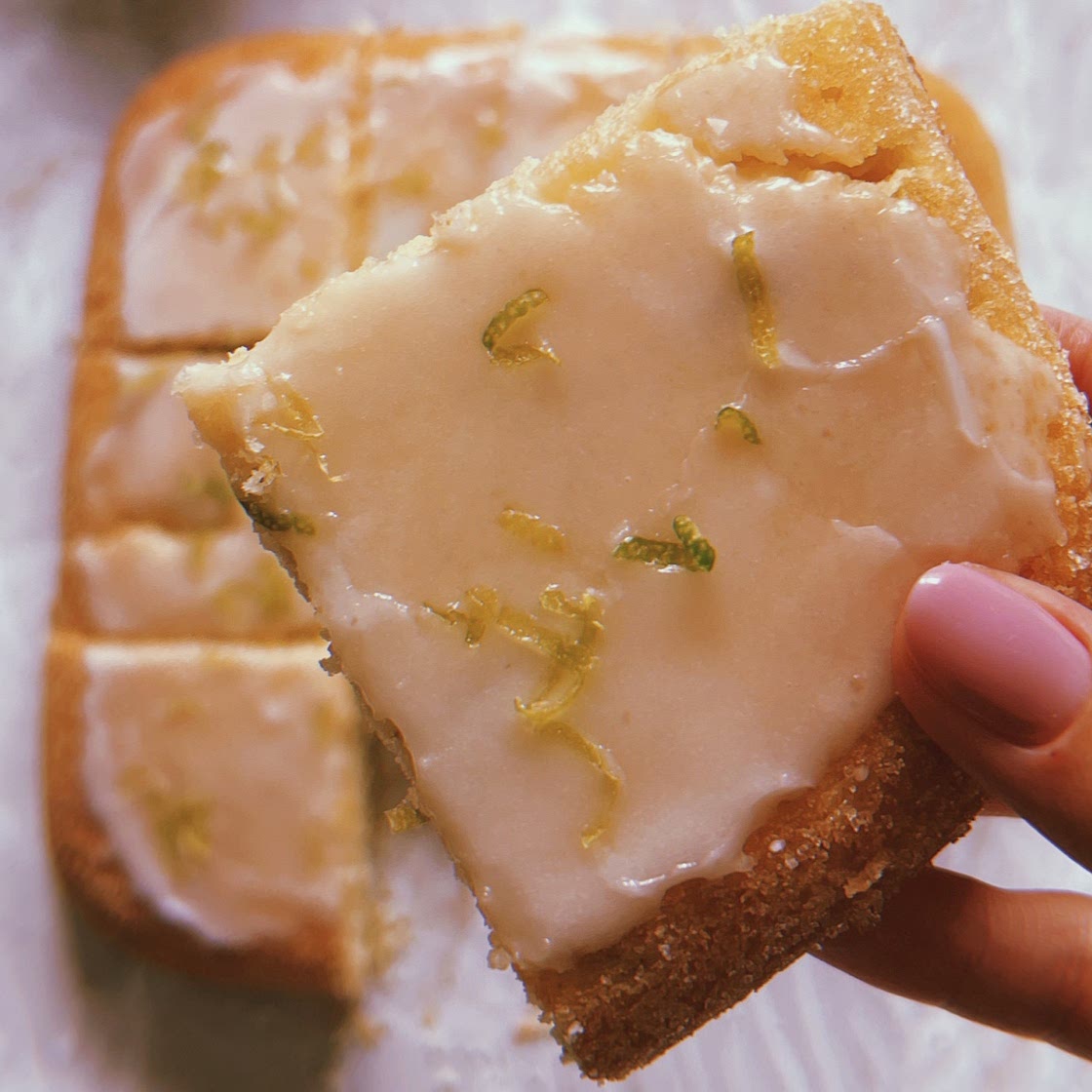 lemon brownies