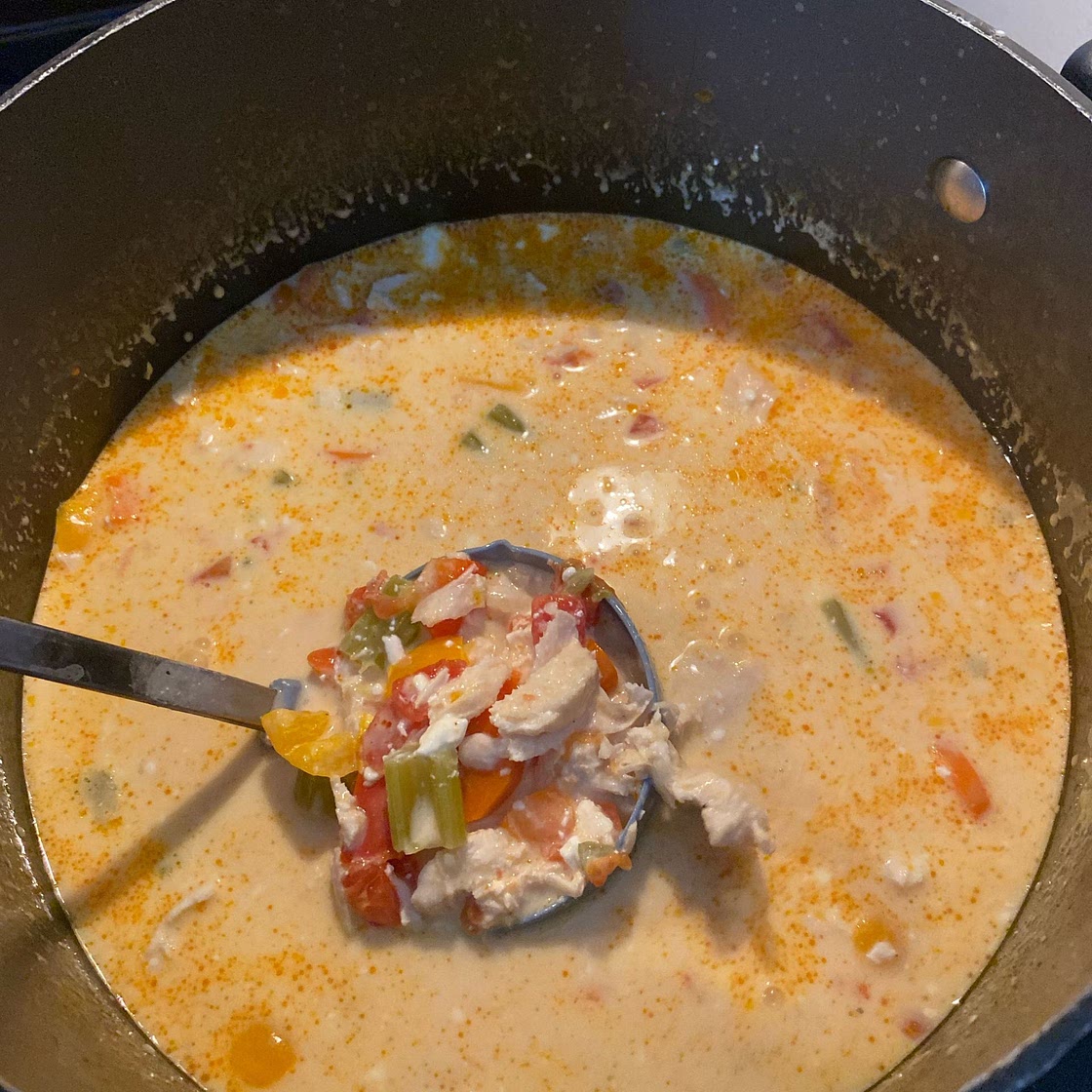Creamy Cajun Chicken Soup