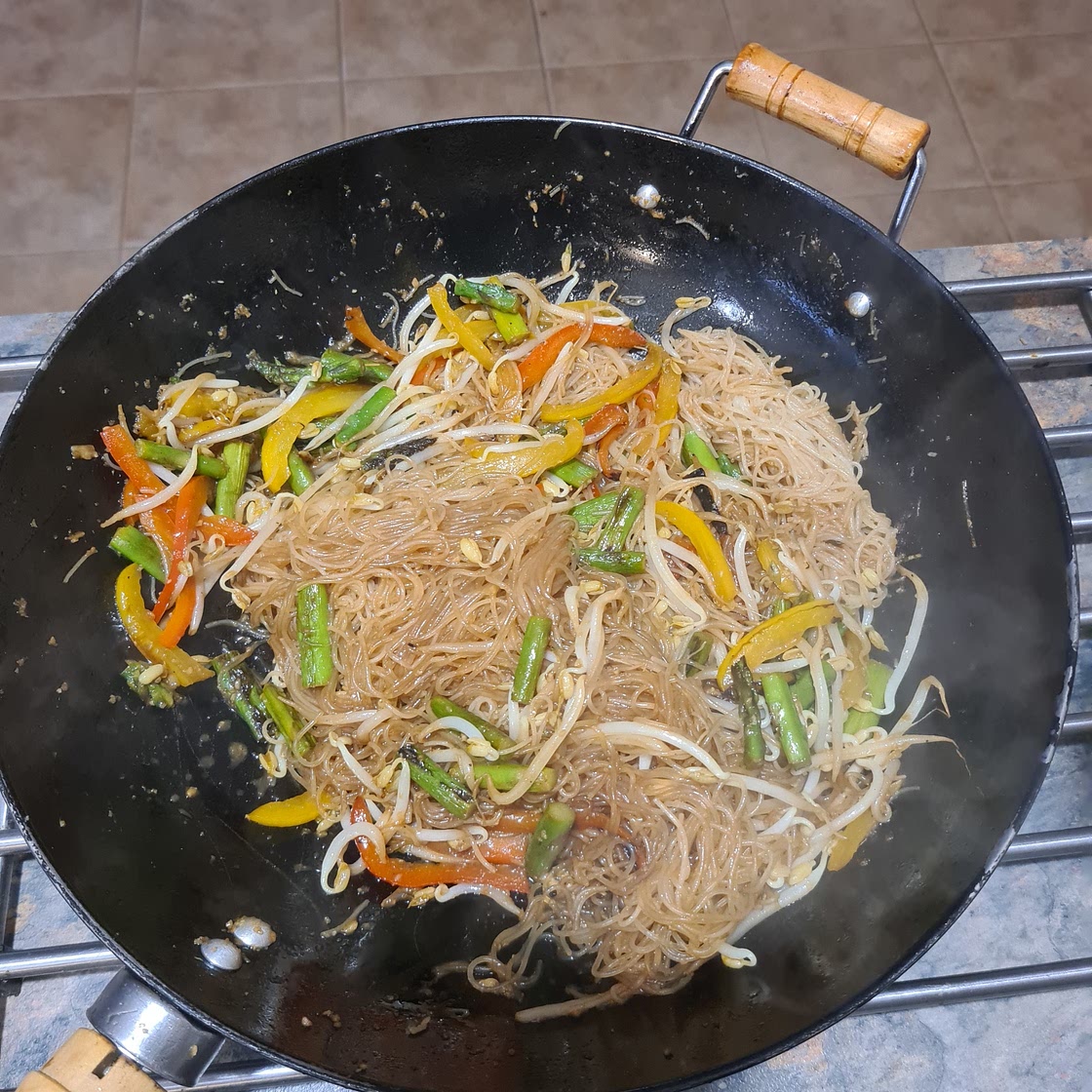 Delicious Veggie Noodle Stir-Fry for Two