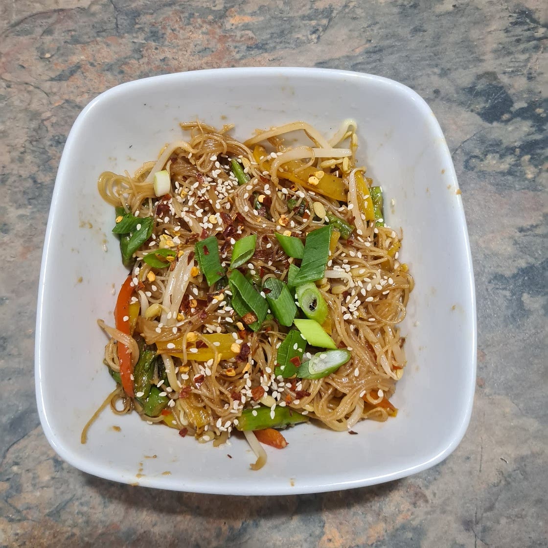 Delicious Veggie Noodle Stir-Fry for Two