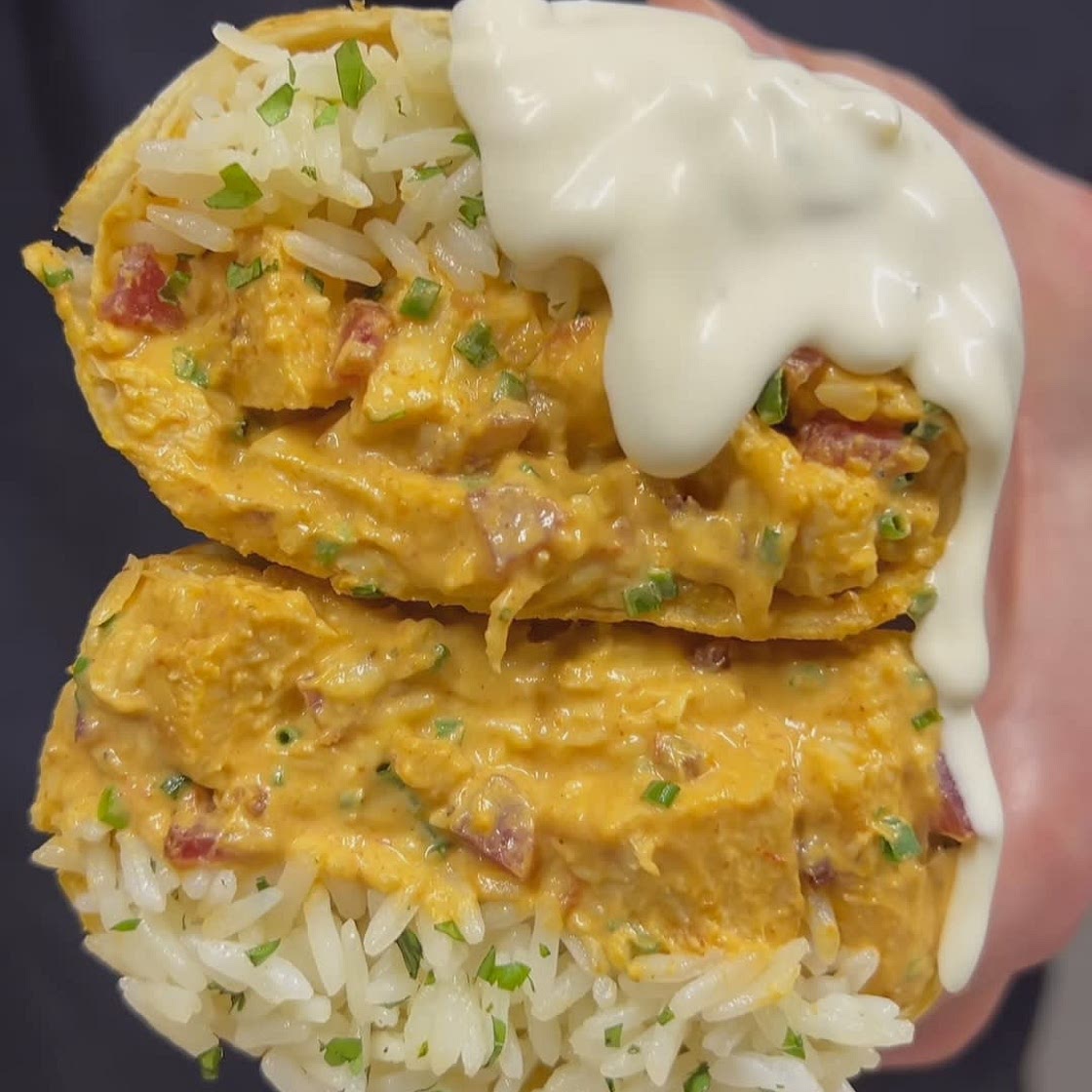 Chipotle Chicken bacon burrito