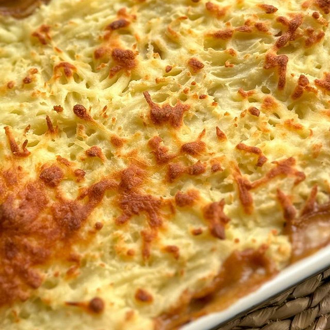 Creamy Chicken & Bacon Mash Pie