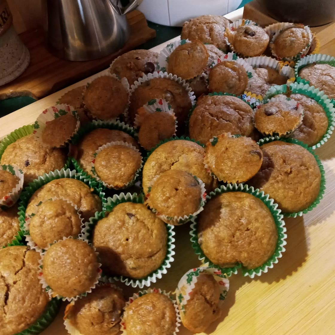 Healthy Peanut Butter Banana Muffins
