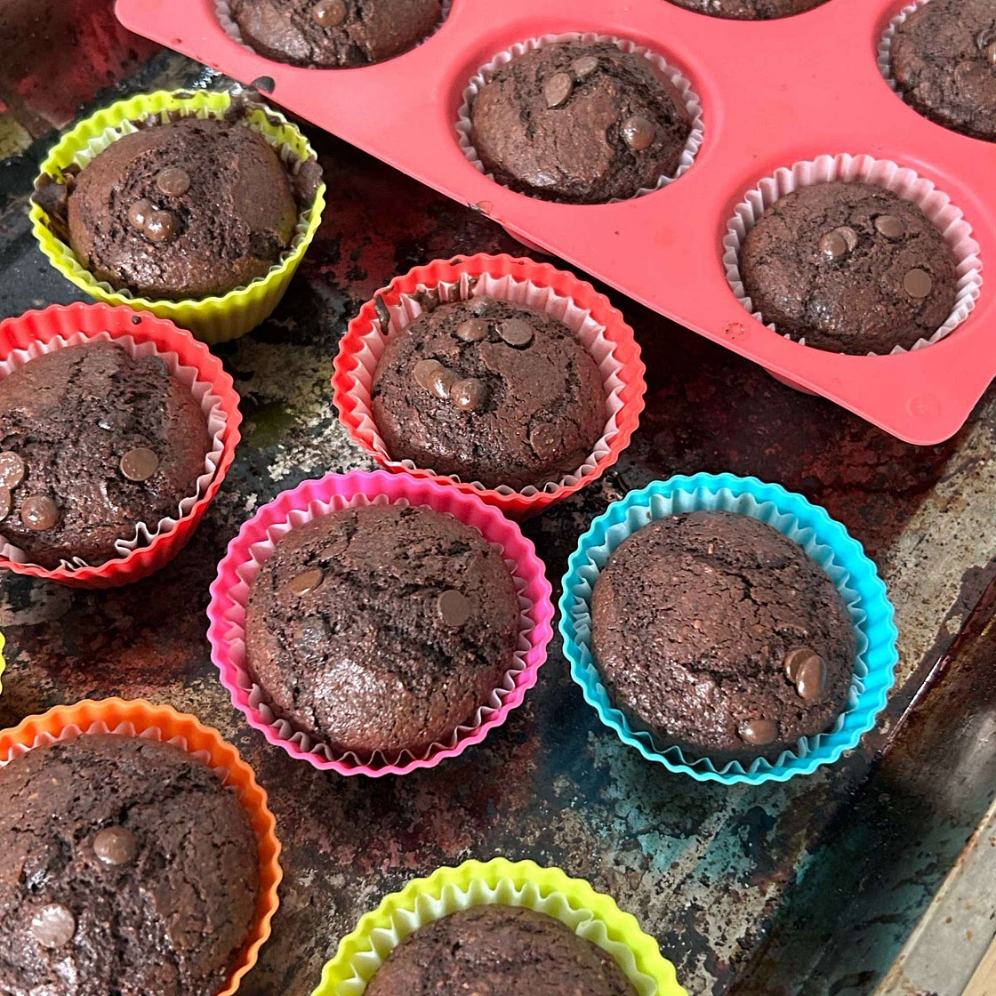 Healthy Chocolate Muffins