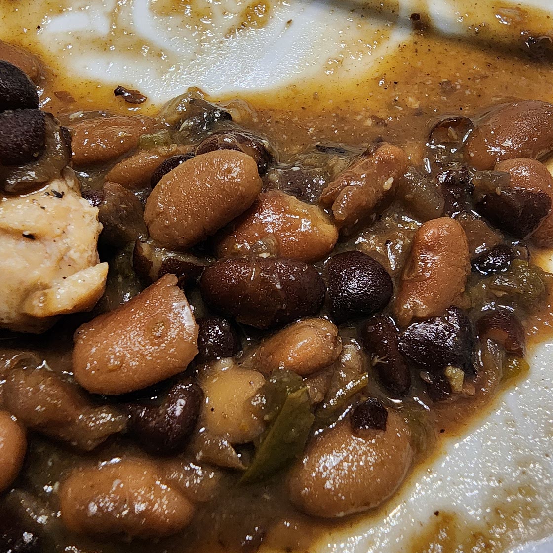 Instant Pot Pinto and Black Beans