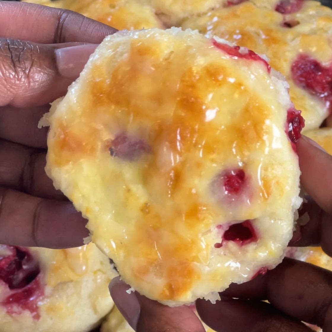 Cranberry Orange Biscuits 
