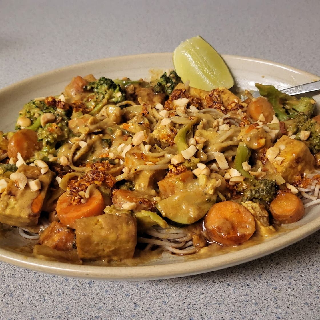 Vegan Thai Peanut Curry