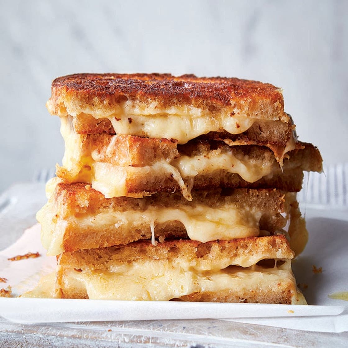 The ultimate grilled cheese sandwich