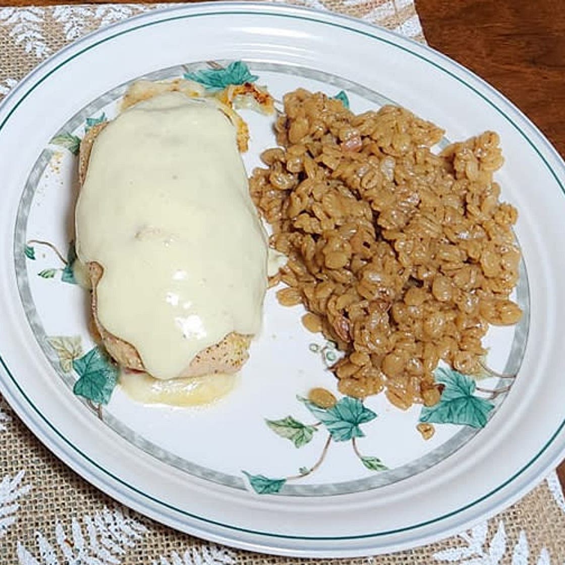 Barley and Radish Pilaf