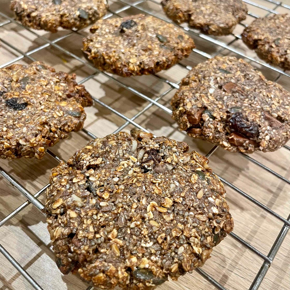 Chocolate Granola Breakfast Cookies