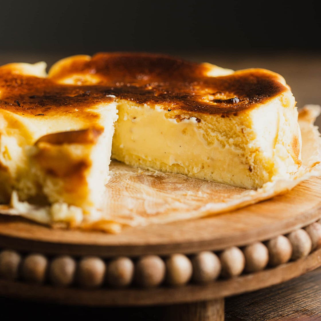 Mini Basque Cheesecake