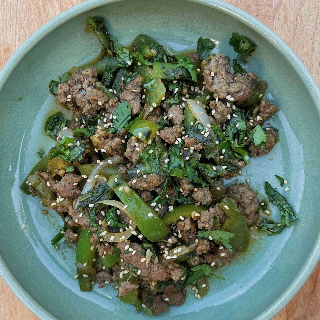 Thai basil beef