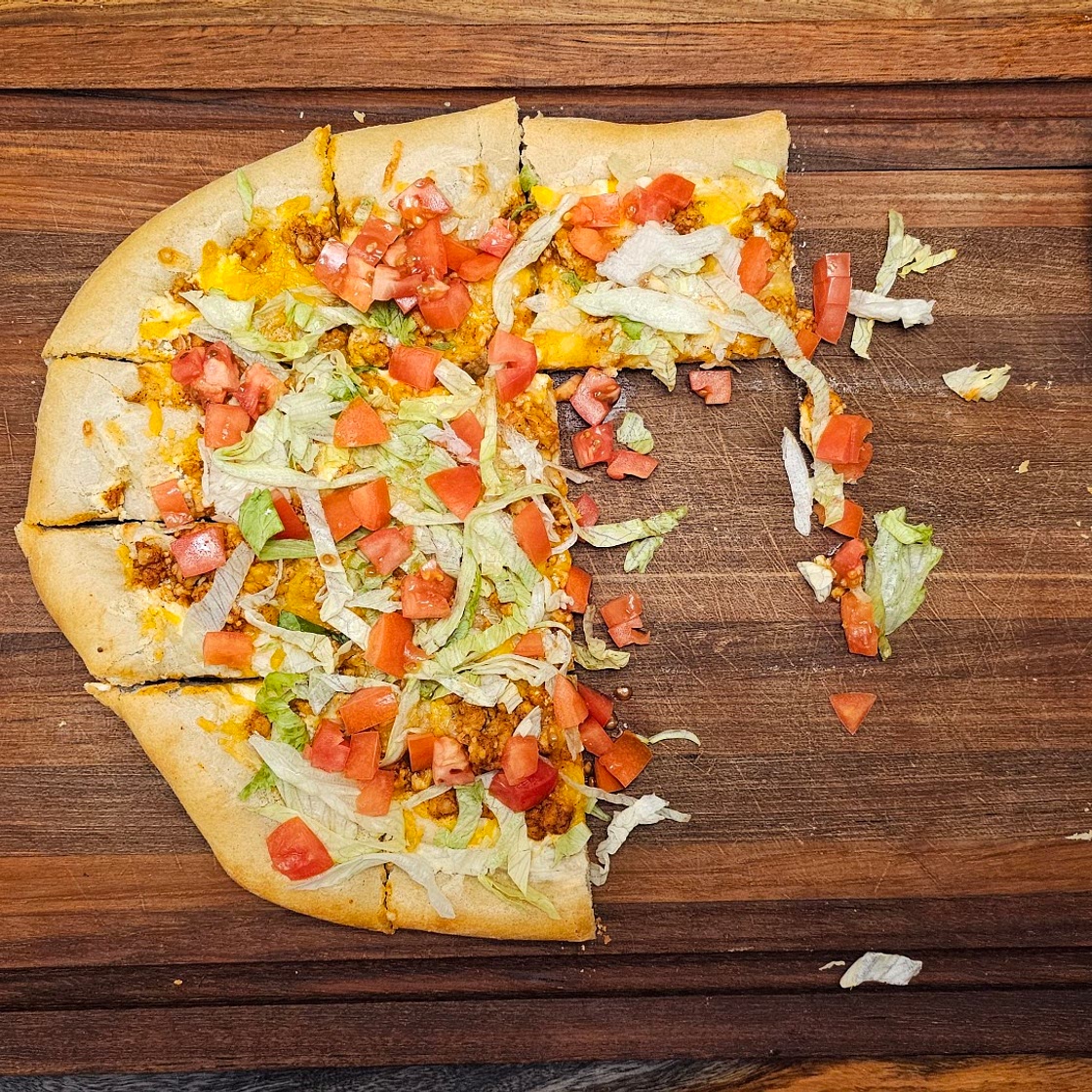 Taco Cat Cheese Pizza