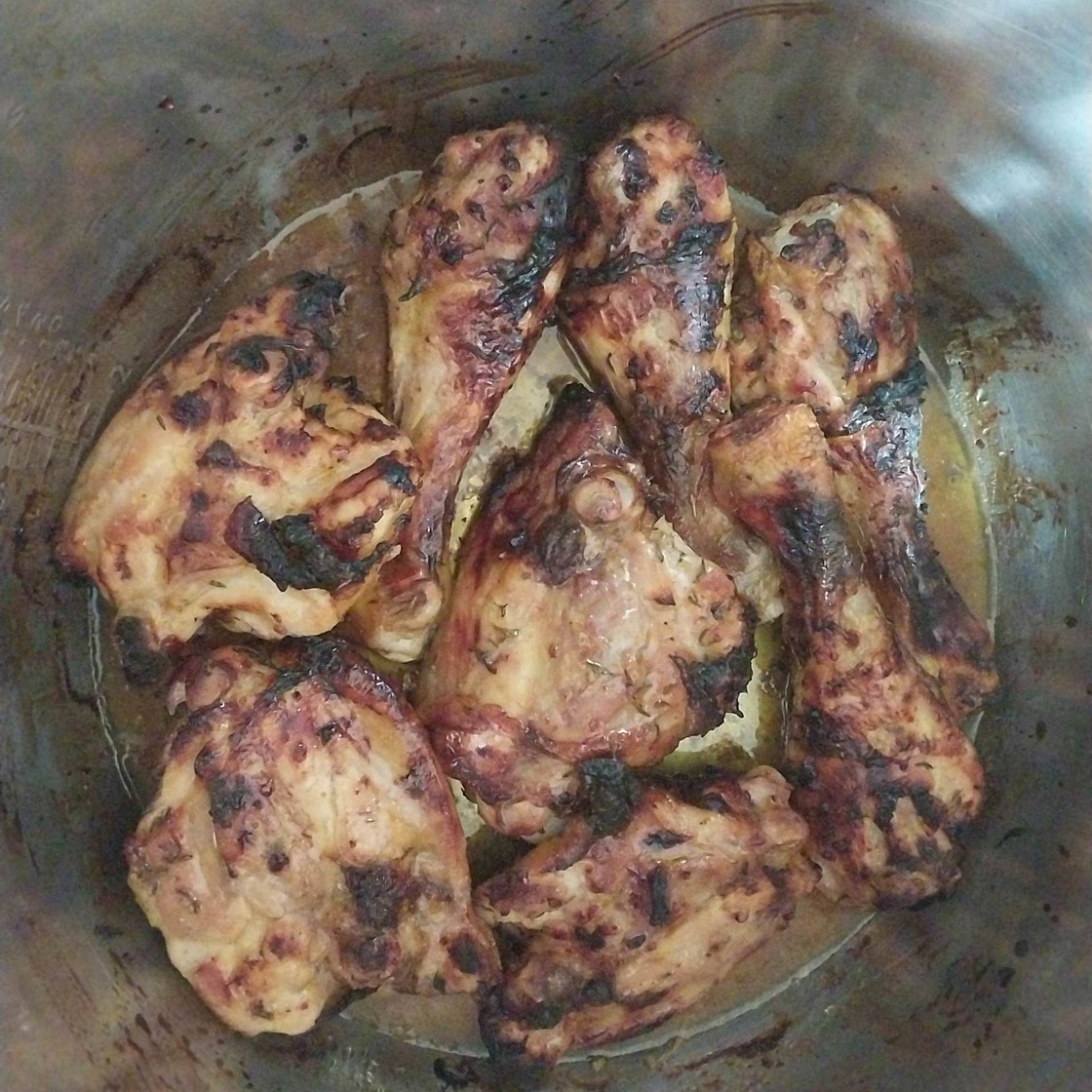 Poulet sauce miel citron