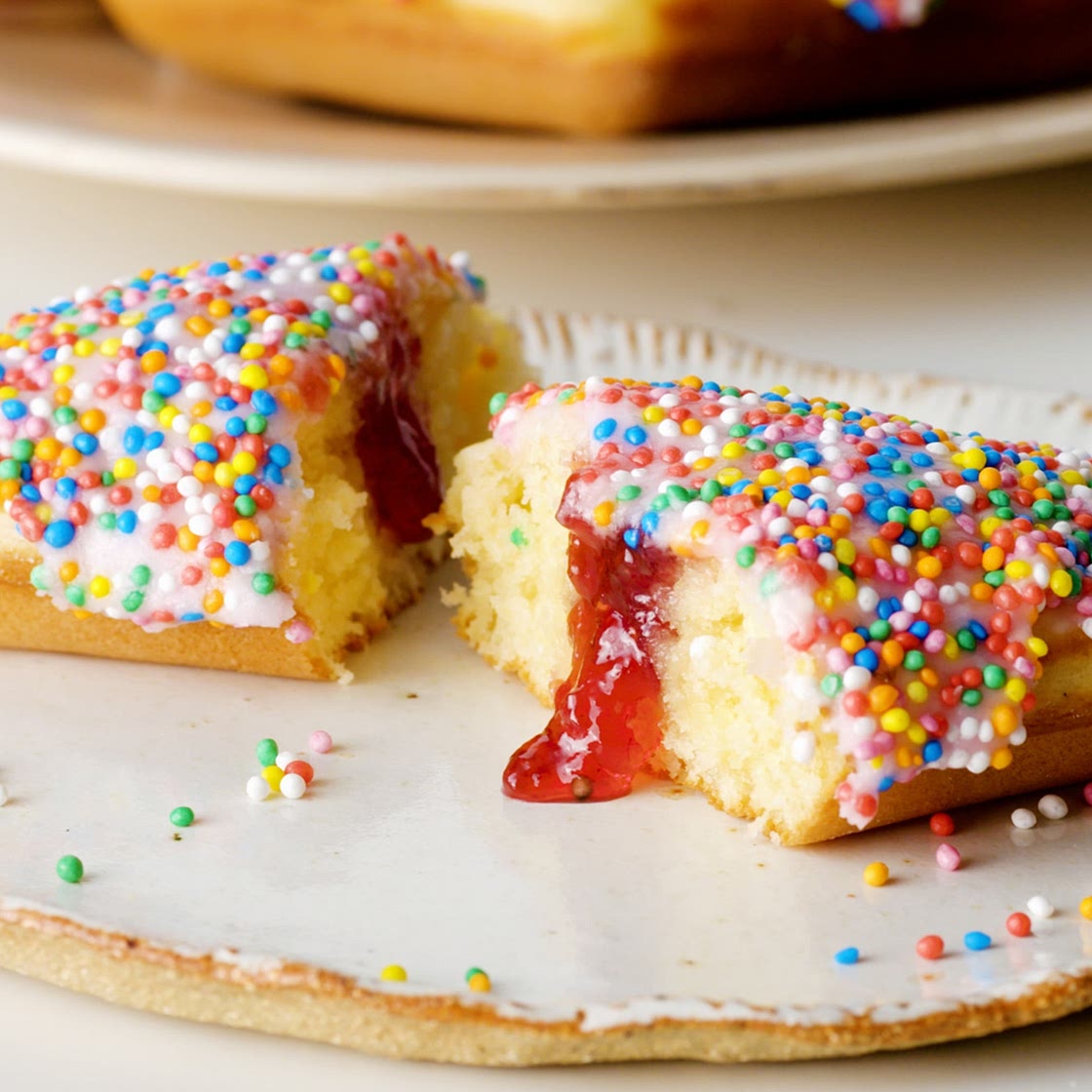 Jaffle maker fairy bread doughnuts recipe