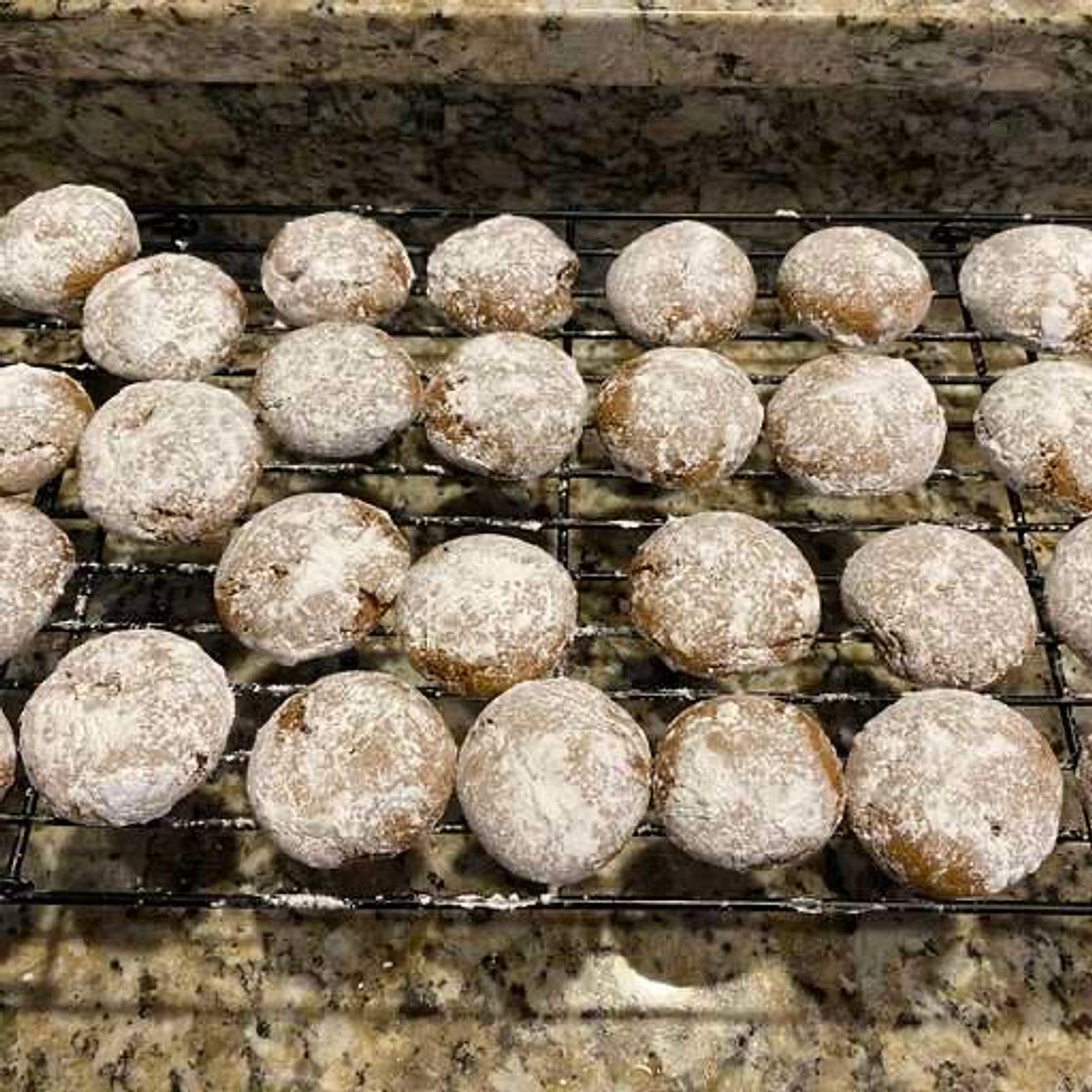 German ‘ peppernuts’ Pfeffernusse cookies