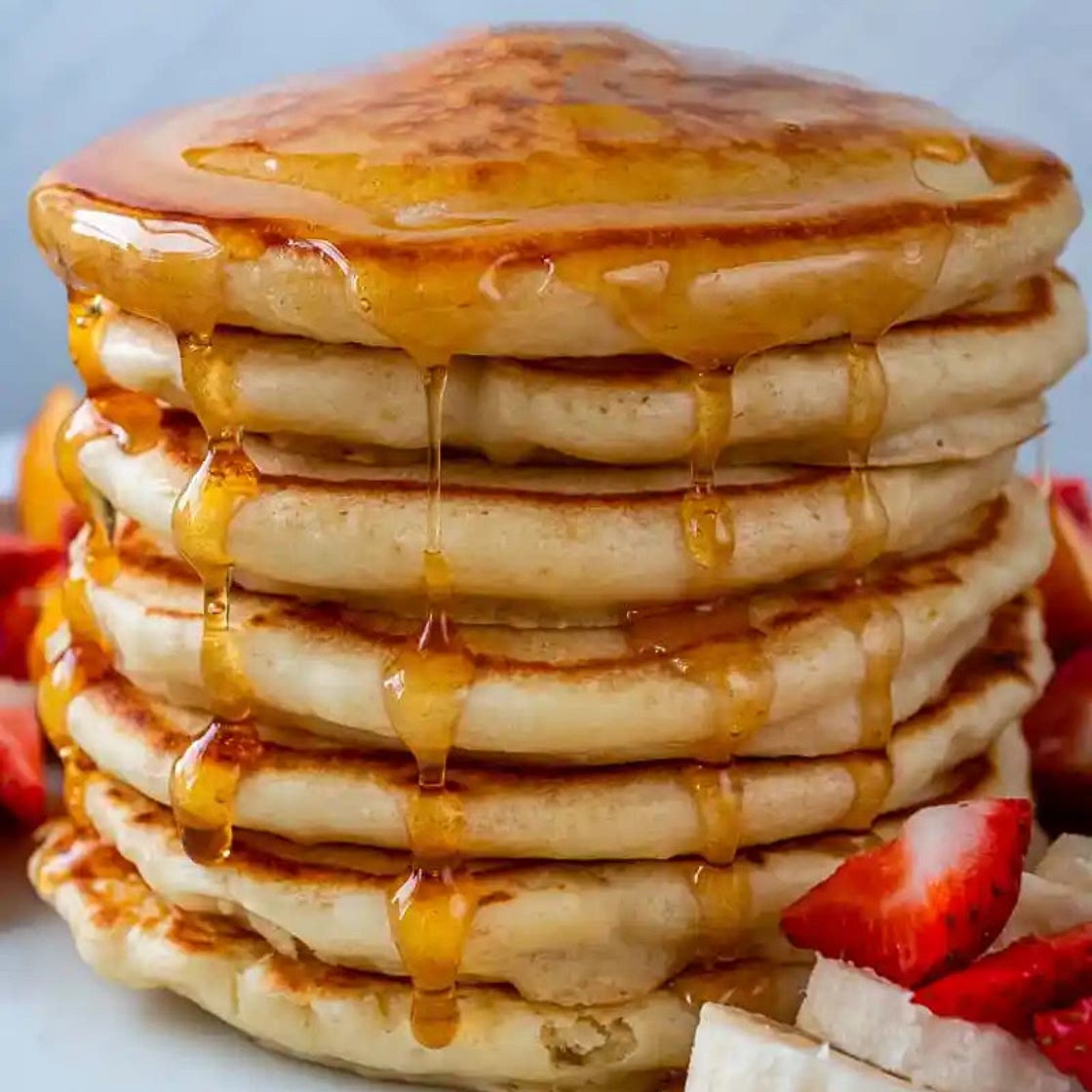 ZERO POINT WEIGHT WATCHERS BANANA PANCAKES | 0 smart points FOR EACH! Gluten-free!