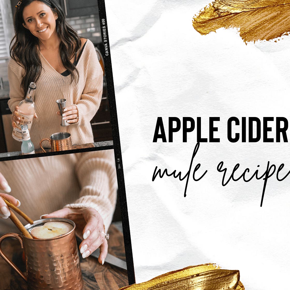 COCKTAIL HOUR: HOW TO MAKE AN APPLE CIDER MULE