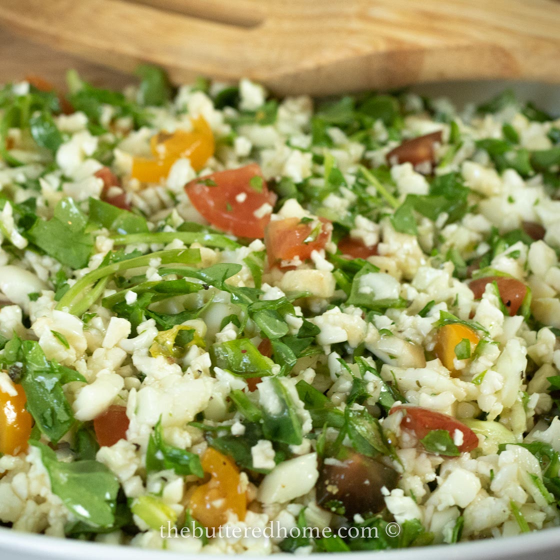 Italian Cauliflower Salad