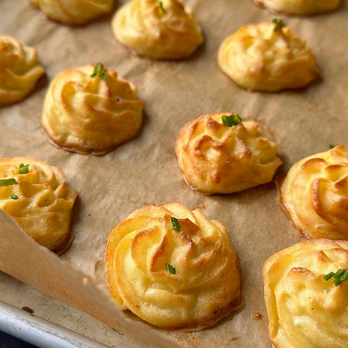 3 Ingredient Duchess Potatoes