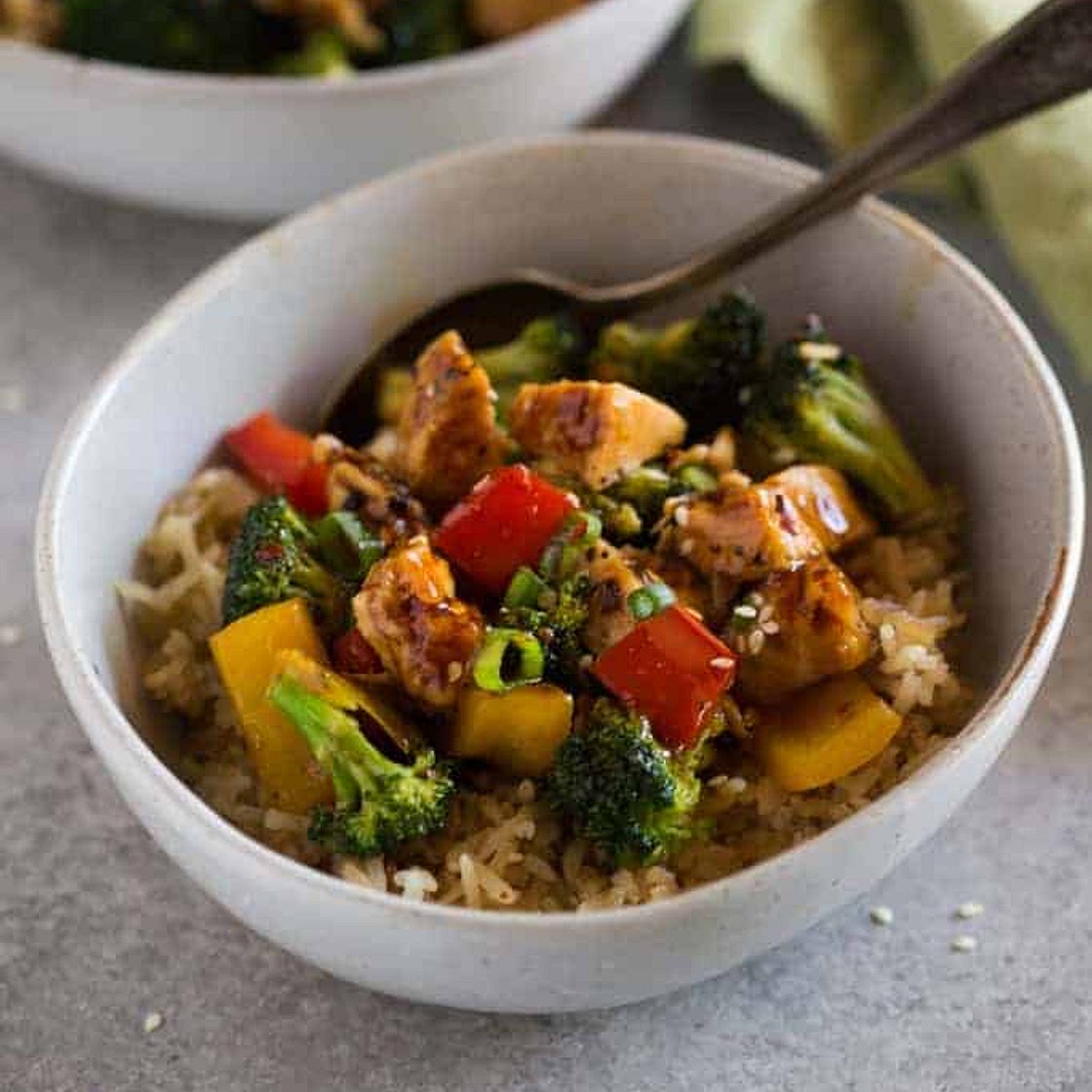 Instant Pot Teriyaki Chicken with Vegetables