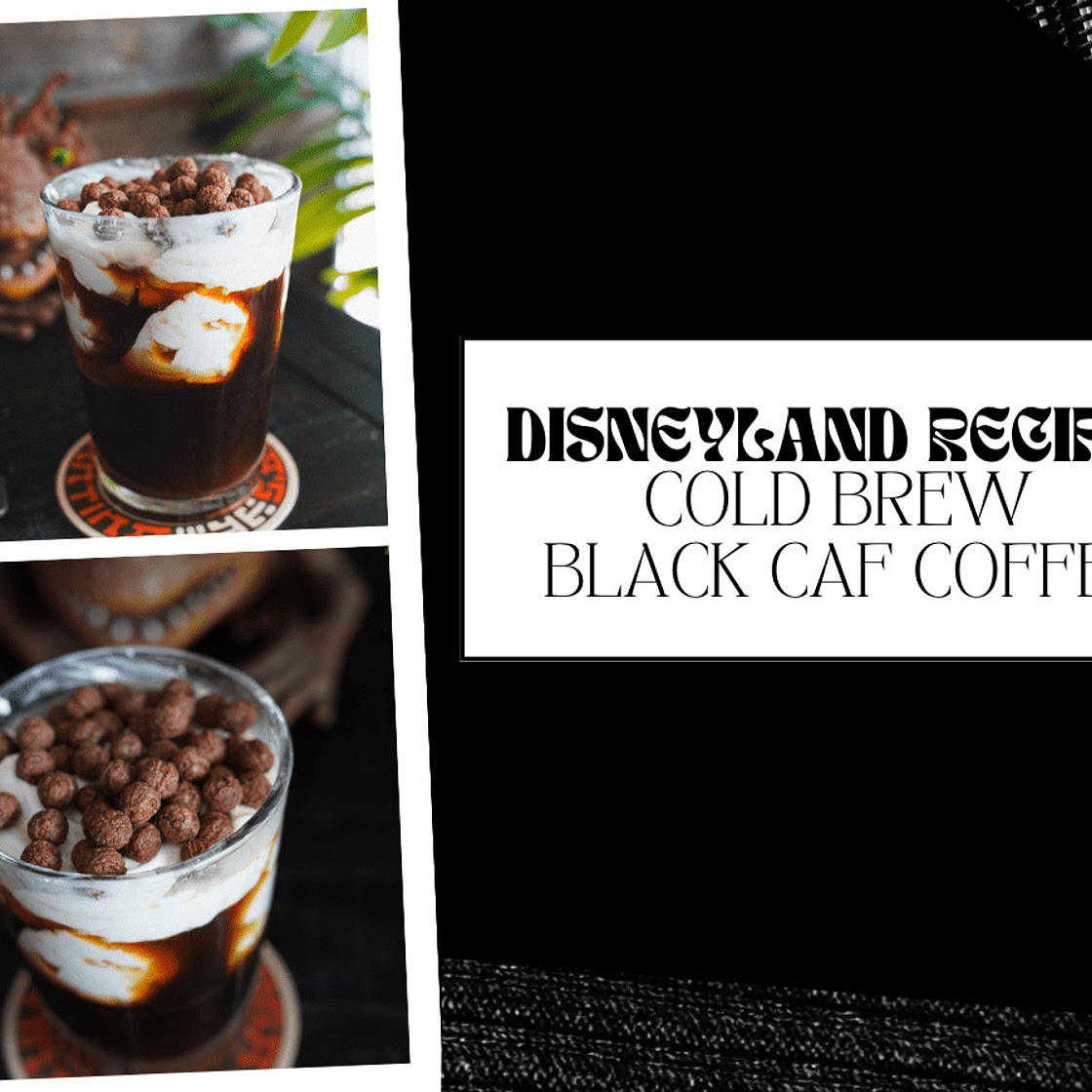 Disneyland Galaxy’s Edge Cold Brew Black Caf Coffee Recipe