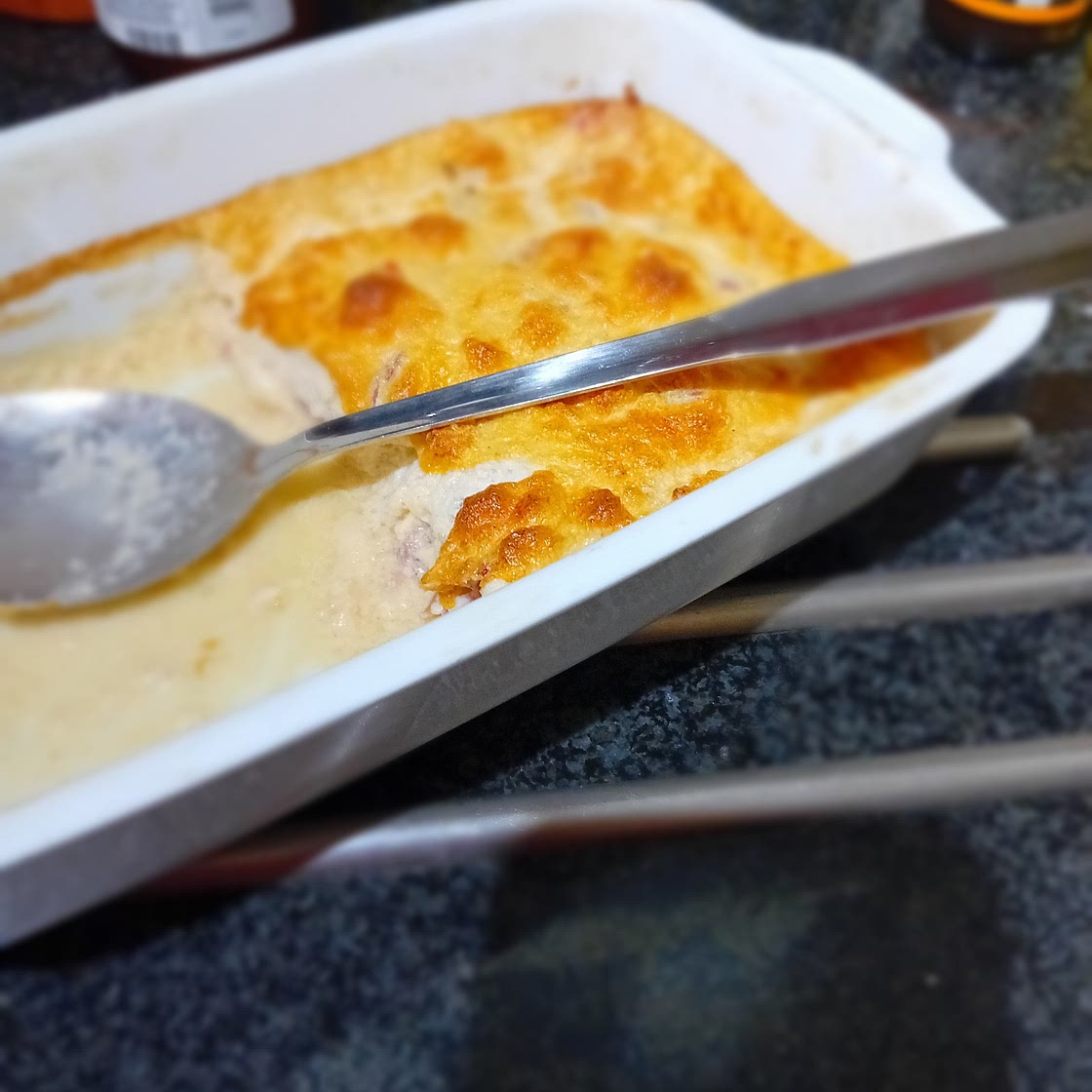 Soufflé al jamón