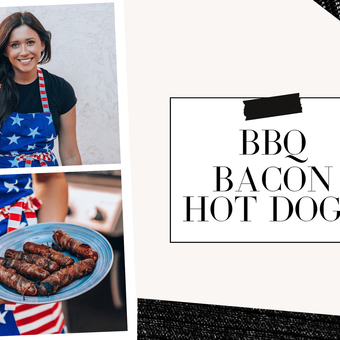 How to Make BBQ Bacon Wrapped Hot Dogs
