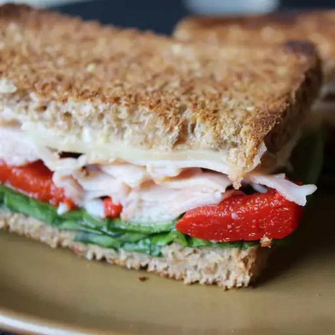 Grilled Turkey and Swiss Sandwich