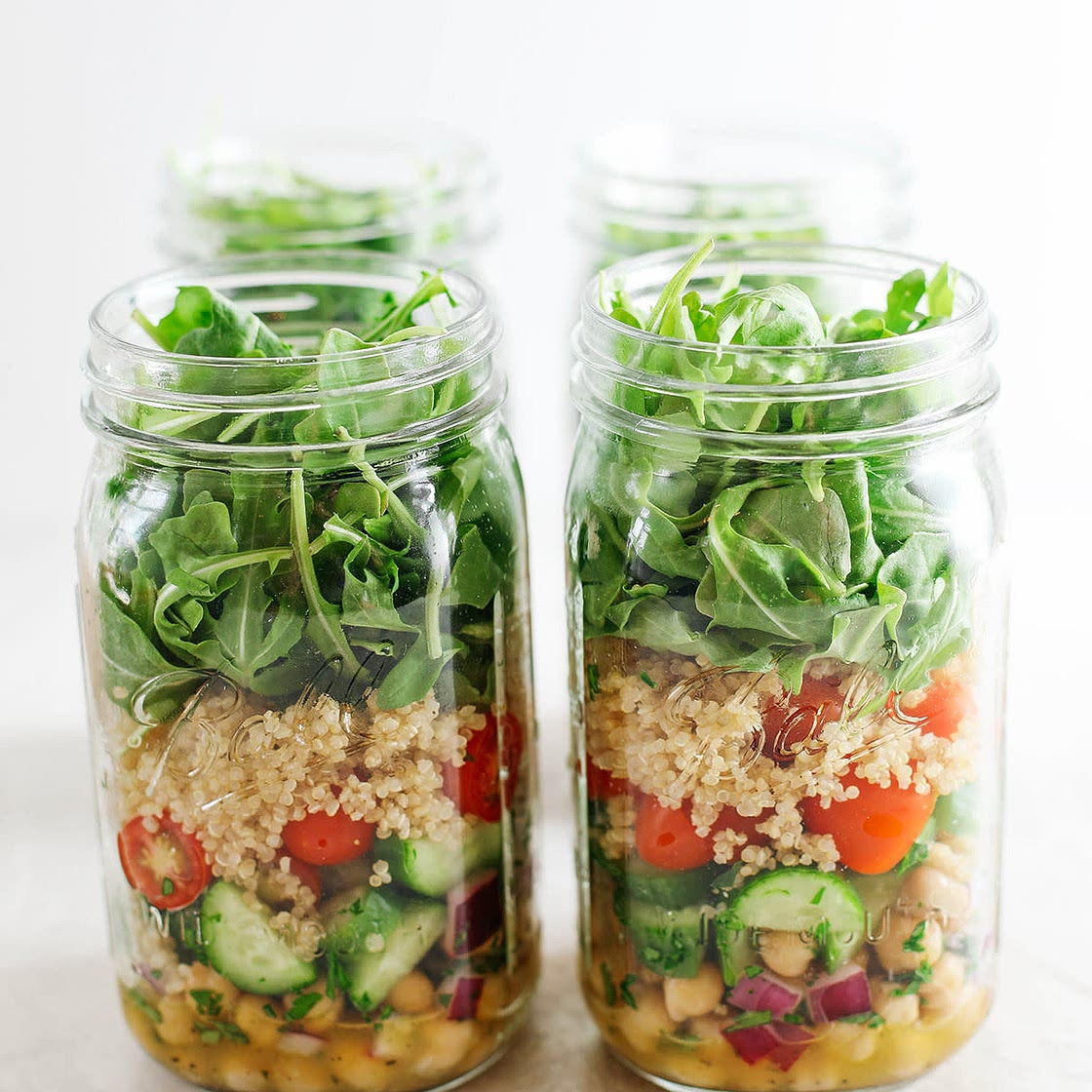 Mason Jar Salads