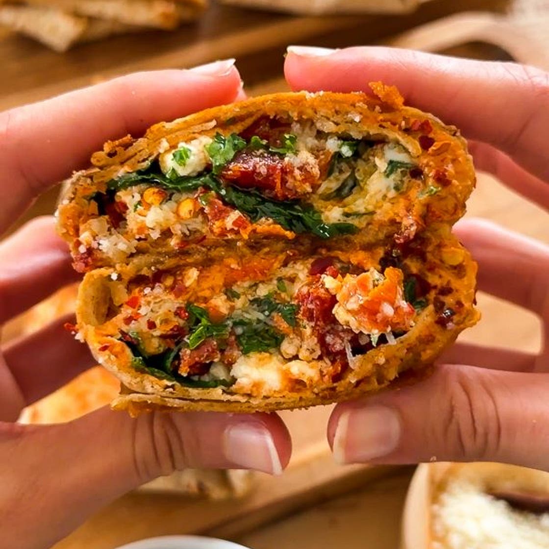 Starbucks Copycat Feta Egg White Wrap