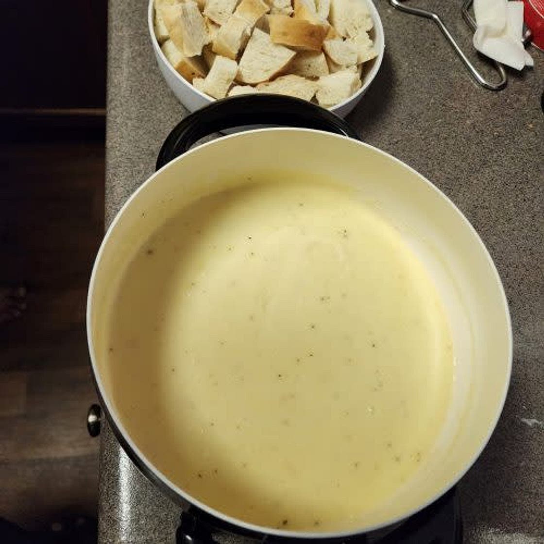 Alpine Cheese Fondue