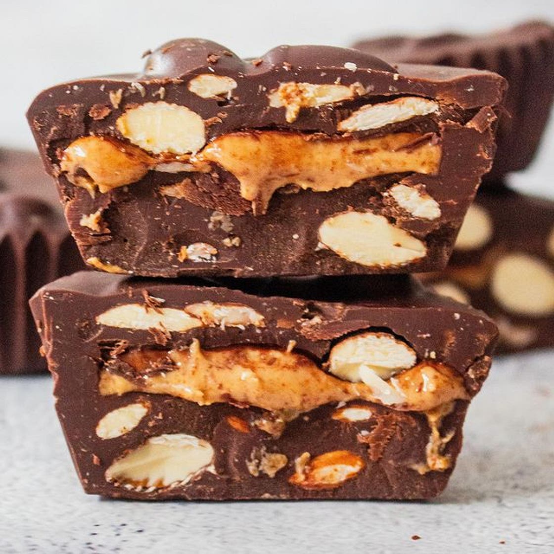 Almond butter cups