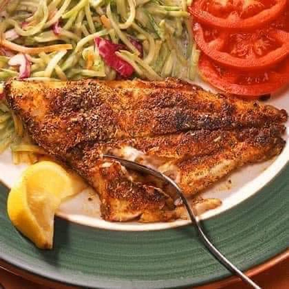 Grilled Cajun Catfish