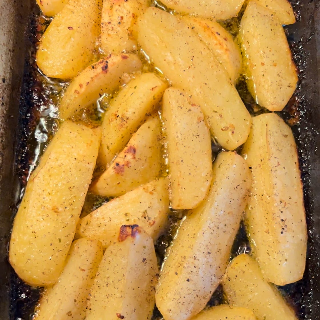 Greek Lemon Potatoes
